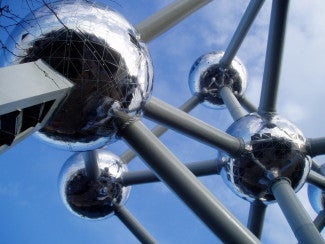 shiny geometric shapes